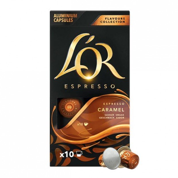Кава в капсулах L&OR Espresso Caramel - 10 капсул Кава в капсулах L&OR Espresso Caramel - 10 капсул