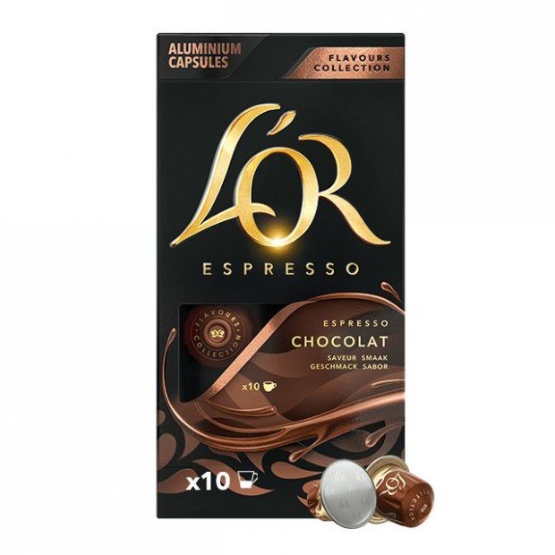 Кава в капсулах L&OR Espresso Chocolat - 10 капсул Кава в капсулах L&OR Espresso Chocolat - 10 капсул