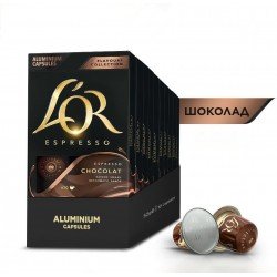 Кава в капсулах LOR (Льор) Espresso Chocolat - 100 капсул Кава в капсулах LOR (Льор) Espresso Chocolat - 100 капсул