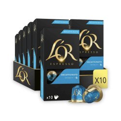 Кофе в капсулах L'OR Espresso Decaffeinato - 100 капсул Кофе в капсулах L'OR Espresso Decaffeinato - 100 капсул