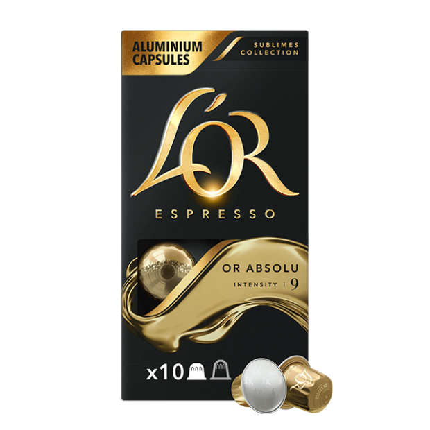 Кава в капсулах LOR Or Absolu - 10 капсул Кава в капсулах LOR Or Absolu - 10 капсул