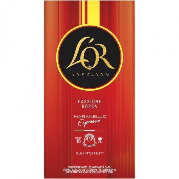 Кава LOR Maranello Espresso - 10 капсул Кава LOR Maranello Espresso - 10 капсул
