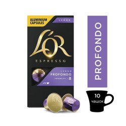 Кава в капсулах LOR (Льор) Lungo Profondo - 10 капсул Кава в капсулах LOR (Льор) Lungo Profondo - 10 капсул