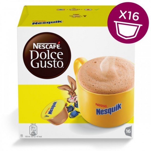 Капсулы Nesquik, 16 капсул Dolce Gusto Капсулы Nesquik, 16 капсул Dolce Gusto