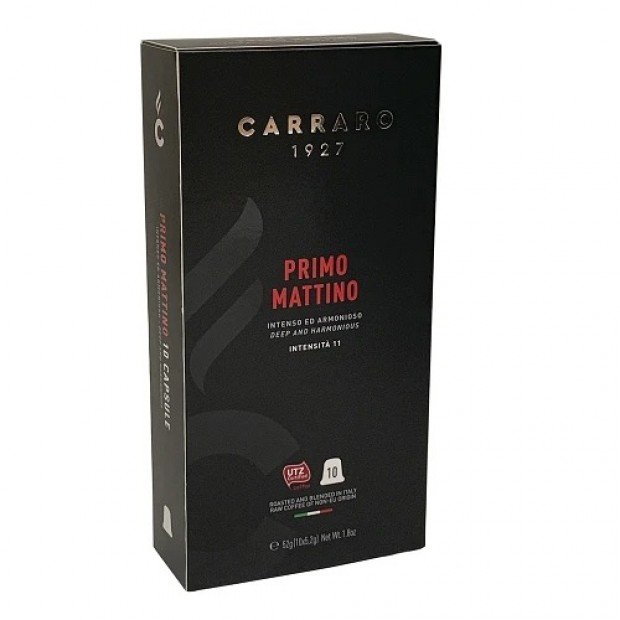 Кава в капсулах Carraro Primo Mattino, 10 капсул Nespresso Кава в капсулах Carraro Primo Mattino, 10 капсул Nespresso