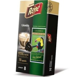 Кава у капсулах Rene Colombia, 10 капсул Nespresso
