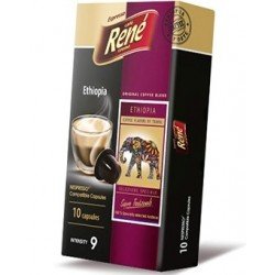 Кофе в капсулах Rene Ethiopia, 10 капсул Nespresso Кофе в капсулах Rene Ethiopia, 10 капсул Nespresso