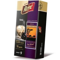 Кава в капсулах Rene Kenia, 10 капсул Nespresso Кава в капсулах Rene Kenia, 10 капсул Nespresso