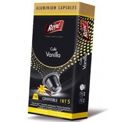 Кава в капсулах Rene Vanilla, 10 капсул Nespresso Alu Кава в капсулах Rene Vanilla, 10 капсул Nespresso Alu