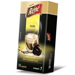 Кава в капсулах Rene Vanillia, 10 капсул Nespresso