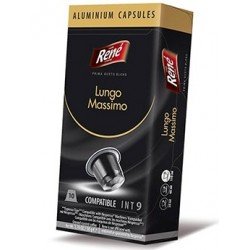 Кава в капсулах Rene Lungo Massimo, 10 капсул Nespresso Alu Кава в капсулах Rene Lungo Massimo, 10 капсул Nespresso Alu