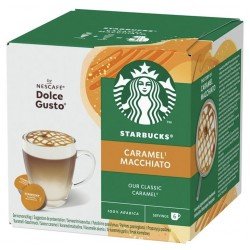 Кофе в капсулах Starbucks Caramel Macchiato, 6+6 капсул Dolce Gusto Кофе в капсулах Starbucks Caramel Macchiato, 6+6 капсул Dolce Gusto