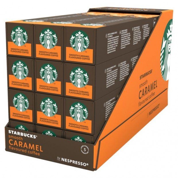 Кофе в капсулах Starbucks Caramel, 120 капсул Nespresso Кофе в капсулах Starbucks Caramel, 120 капсул Nespresso