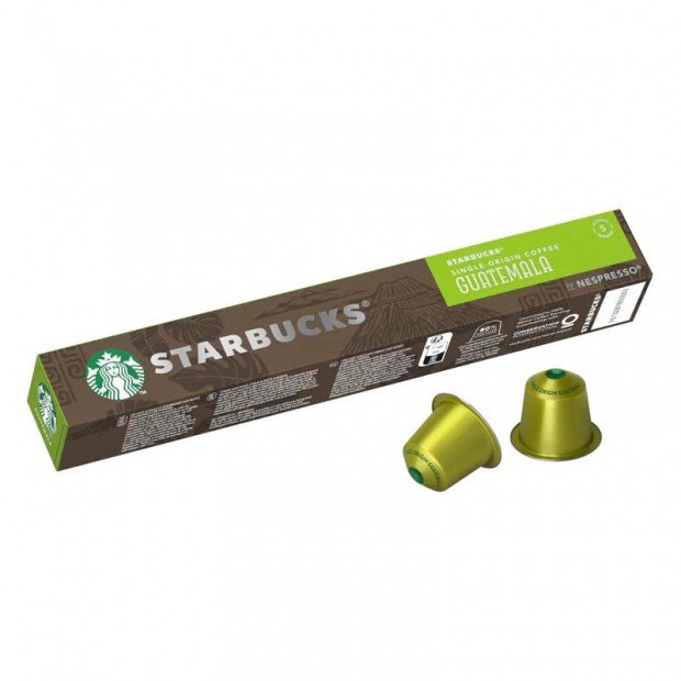 Кофе в капсулах Starbucks Guatemala, 10 капсул Nespresso Кофе в капсулах Starbucks Guatemala, 10 капсул Nespresso