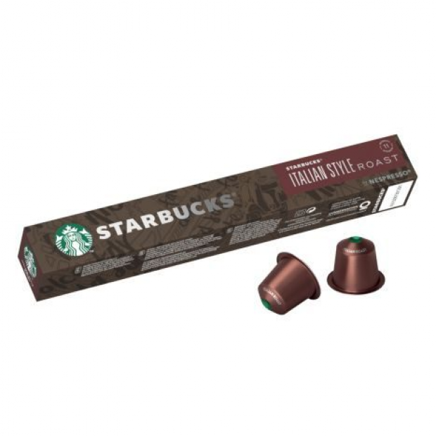 Кофе в капсулах Starbucks Italian Style Roast, 10 капсул Nespresso Кофе в капсулах Starbucks Italian Style Roast, 10 капсул Nespresso