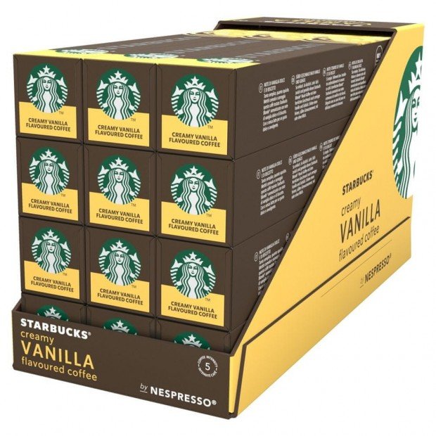 Кава в капсулах Starbucks Vanilla, 120 капсул Nespresso Кава в капсулах Starbucks Vanilla, 120 капсул Nespresso