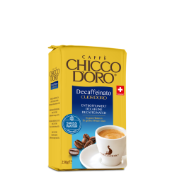 Кофе в зернах Chicco d'Oro Decaffeinato 0,25 кг. Кофе в зернах Chicco d'Oro Decaffeinato 0,25 кг.