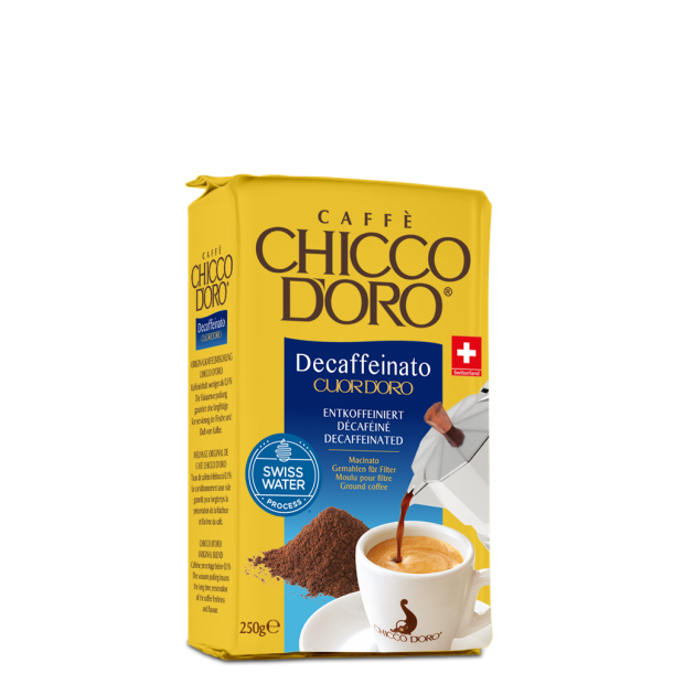 Мелена кава Chicco dOro Decaffeinato 0.25 кг