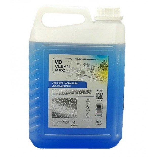 Средство для удаления накипи VD Clean Pro 5л Средство для удаления накипи VD Clean Pro 5л