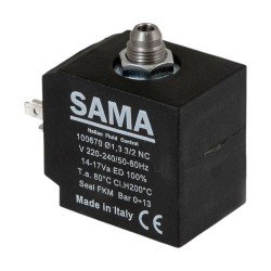 Котушка SAMA для електромагнітного клапана кавомашини, 220 В Котушка SAMA для електромагнітного клапана кавомашини, 220 В
