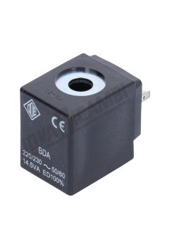 Котушка електромагнітного клапана ODE V220/50-60 14,5Вт, ширина 30мм - висота 39мм - глибина 42мм
