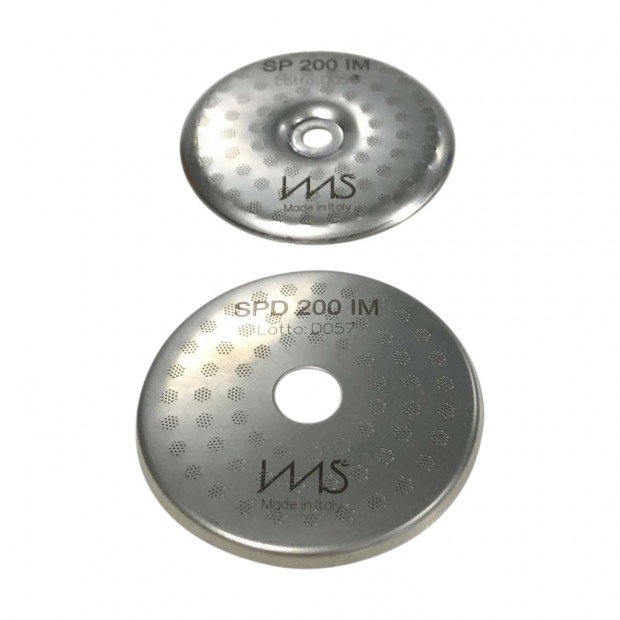 Двойное сито группы кофемашины для соревнований - IMS SPD200IM+SP200IM - Ø 48/52x49x3,5мм - отв. Ø 5,5мм -  SPAZIALE