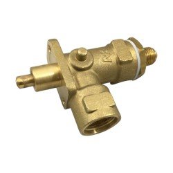 Кран пара/воды для кофемашины FAEMA ( DUE/ E91cc ) - 1/4M конус - 1/2F - се... Кран пара/воды для кофемашины FAEMA ( DUE/ E91cc ) - 1/4M конус - 1/2F - се...