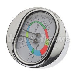Манометр двойной для кофемашины Rancilio/Promac/Spaziale, 0-2,5/16 бар, сое... Манометр двойной для кофемашины Rancilio/Promac/Spaziale, 0-2,5/16 бар, сое...