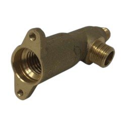 Корпус крана пар/вода кофемашины CIMBALI 1/4M-3/8M 90° Корпус крана пар/вода кофемашины CIMBALI 1/4M-3/8M 90°
