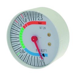 Манометр бойлера для кофемашины Cimbali M31/M32, 0-2,5 бар, соединение 1/8 Манометр бойлера для кофемашины Cimbali M31/M32, 0-2,5 бар, соединение 1/8