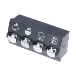 Кнопочная панель на 4 кнопки, для кофемашины WEGA SPHERA ( WY18371043 ) Кнопочная панель на 4 кнопки, для кофемашины WEGA SPHERA ( WY18371043 )