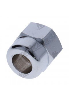 Хромована гайка G 3/8 закриття крана - шестигранник 22мм - для BEZZERA