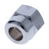 Хромована гайка G 3/8 закриття крана - шестигранник 22мм - для BEZZERA